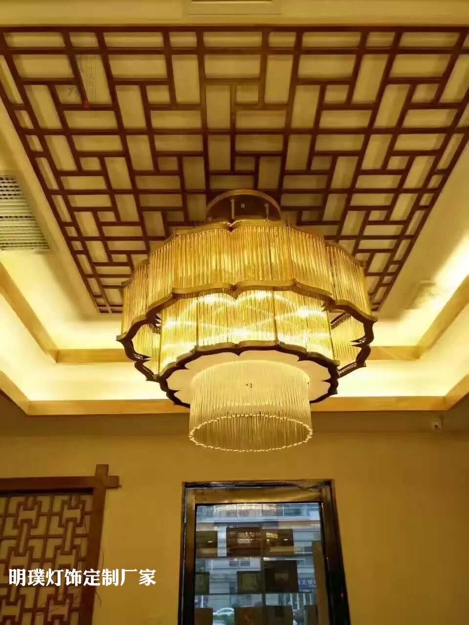 中式酒店灯